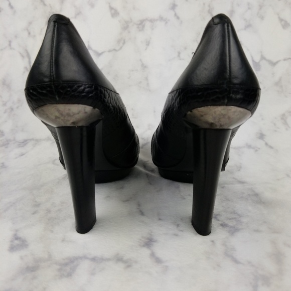BCBG Girls Black 4 inch high heels size 9 - Picture 3 of 7